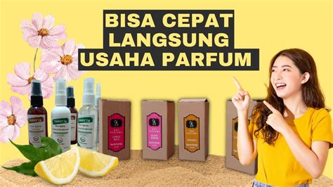 buat parfum sendiri.